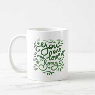 SIE SIND MEINE LIEBE SONG KAFFEETASSE