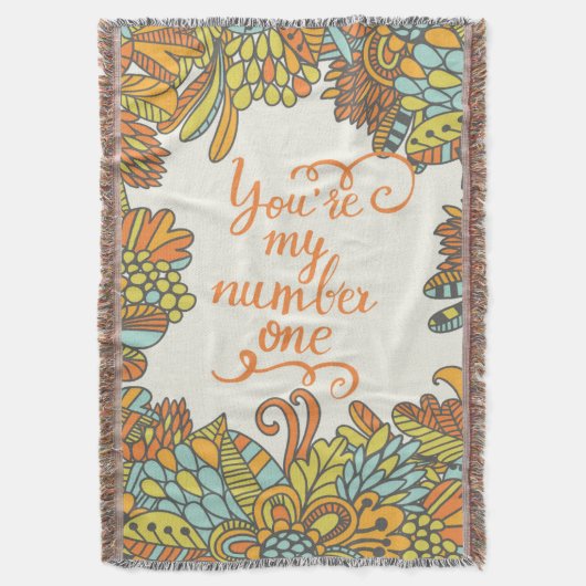 Sie sind meine Nr. eine Decke (Vorderseite Vertikal)