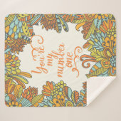 Sie sind meine Nr. eine Sherpadecke (Vorderseite (Horizontal))