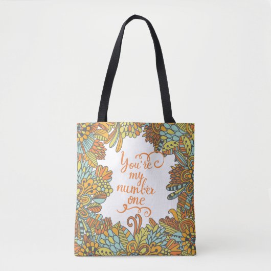 Sie sind meine Nr. eine Tasche (Vorderseite)