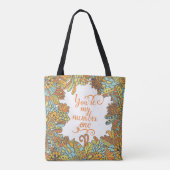 Sie sind meine Nr. eine Tasche (Rückseite)