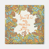 Sie sind meine Nummer eins Magnet (Vorne)