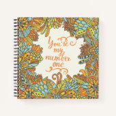 Sie sind meine Nummer eins Notizblock (Vorderseite)