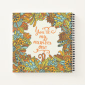 Sie sind meine Nummer eins Notizblock (Rückseite)