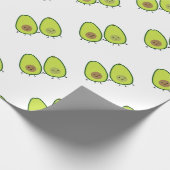 Sie sind meine PERFEKTE HÄLFTE, AVOCADO Geschenkpapier (Ecke)