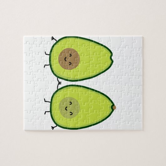 Sie sind meine PERFEKTE HÄLFTE, AVOCADO Puzzle (Horizontal)