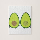 Sie sind meine PERFEKTE HÄLFTE, AVOCADO Puzzle (Vertikal)