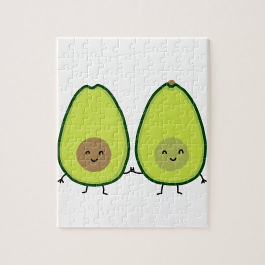 Sie sind meine PERFEKTE HÄLFTE, AVOCADO Puzzle (Vertikal)