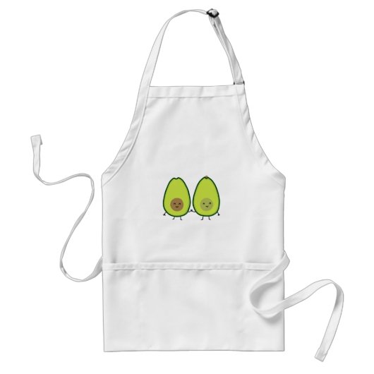 Sie sind meine PERFEKTE HÄLFTE, AVOCADO Schürze (Vorne)