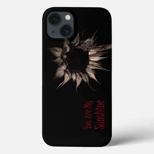 Sie sind meine Sonnenblume Niedlich einzigartig Co Case-Mate iPhone Hülle (Rückseite)