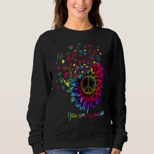Sie sind meine Sonnenschein-Peace-Zeichen Sonnenbl Sweatshirt