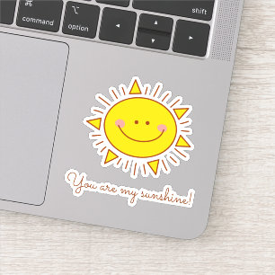 Sie sind meine Sonnenschein-sonniger Aufkleber