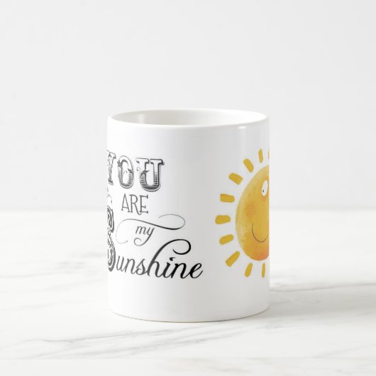 Sie sind meine Sonnenschein-Tasse Kaffeetasse (Mittel)