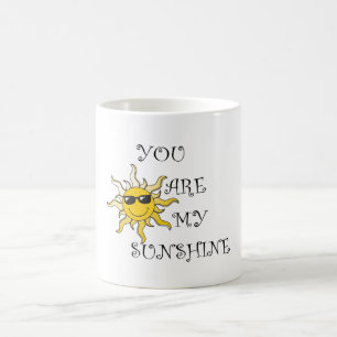 Sie sind meine Sonnenschein-Tasse Kaffeetasse