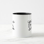 Sie sind meine Sonnenschein-Tasse Tasse (Zentrum)