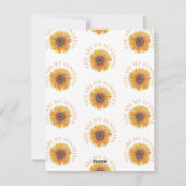 Sie sind meine Valentintagskarte Feiertagskarte (Rückseite)