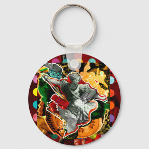 Sie sind Miguel Erzengel ,(Archangel Michael) Schlüsselanhänger