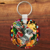 Sie sind Miguel Erzengel ,(Archangel Michael) Schlüsselanhänger (Vorderseite)