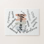 Sie sind Motivierend Wörter Inspirationsposition Puzzle (Horizontal)