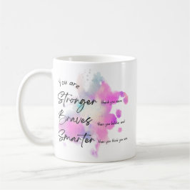 Sie sind mutig und klug kaffeetasse