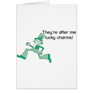 Sie sind nach mir Glücksbringer