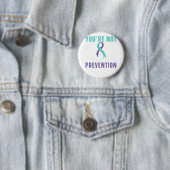 Sie sind nicht allein Depression Suizidprävention  Button (Beispiel)
