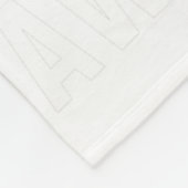 Sie sind nicht allein Depression Suizidprävention Fleecedecke (Ecke)