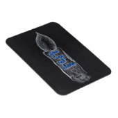 Sie sind nicht allein ein Zitat von Barmherzigkeit Magnet (Rechte Seite)