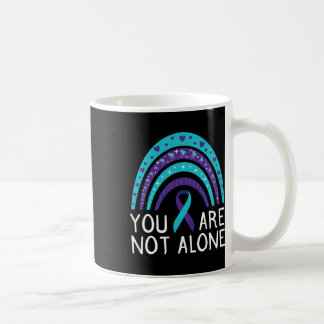 Sie sind nicht allein Selbstmordbewusstsein psychi Kaffeetasse