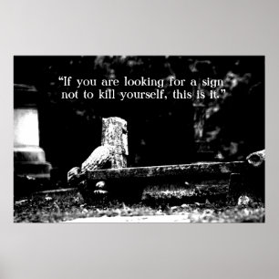 Sie sind nicht allein/Stützplakat Poster