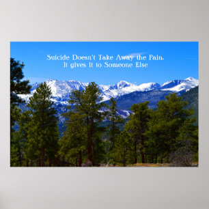 Sie sind nicht allein/Stützplakat Poster