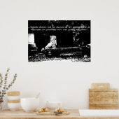 Sie sind nicht allein/Support-Poster Poster (Küche)