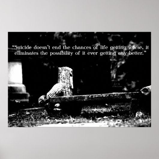 Sie sind nicht allein/Support-Poster Poster (Vorne)