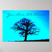 Sie sind nicht allein/Support-Poster Poster (Vorne)