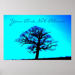 Sie sind nicht allein/Support-Poster Poster