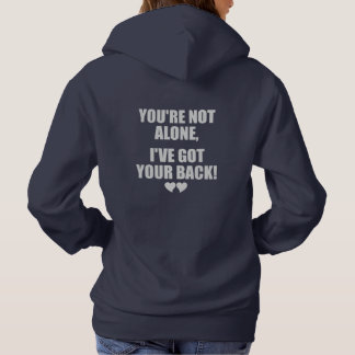 Sie sind nicht allein - Unterstützung für Mental H Hoodie