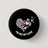 Sie sind nicht alleinButton Button (Vorderseite)