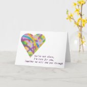 Sie sind nicht alleinkarte karte (Gelbe Blume)