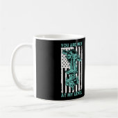 Sie sind nicht auf meiner Ebene Land Surveyor USA Kaffeetasse (Links)