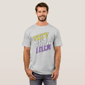 Sie sind nicht binäre Farben T-Shirt (Vorne ganz)