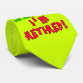 Sie sind nicht der Chef von mir mehr - ich werde Krawatte (Gerollt)