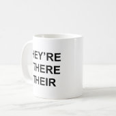 Sie sind nicht dort kaffeetasse (Vorderseite Links)