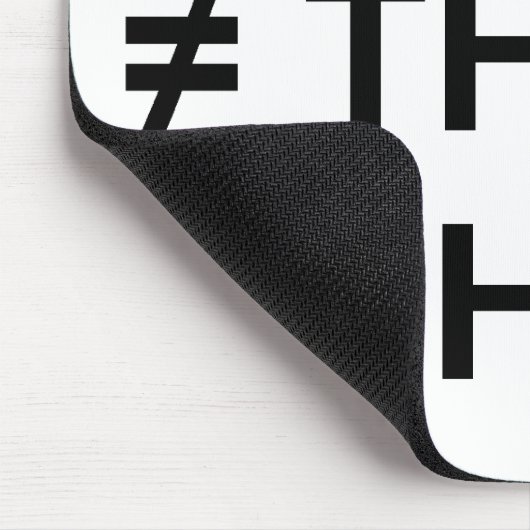 Sie sind nicht dort mousepad (Ecke)