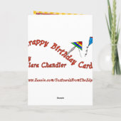 Sie sind nicht Geburtstag 30 Karte (Rückseite)