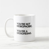 SIE SIND NICHT HOMOPHOBIC -.png Kaffeetasse (Links)