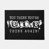 Sie sind nicht - Introvert lustiges willkommen Fußmatte (Vorderseite)