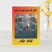 Sie sind nicht über dem Hügel bei 44 Karte (Gelbe Blume)