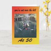 Sie sind nicht über dem Hügel bei 50 Karte (Gelbe Blume)