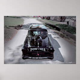 Sie sind nicht vergessen 1955 POW-MIA Chevy Poster