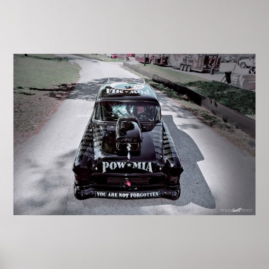 Sie sind nicht vergessen 1955 POW-MIA Chevy Poster (Vorne)